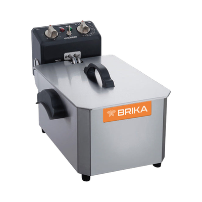 Brika BCEF-10 10 Lb Single Pot Countertop Electric Fryer - 1Ph, 120V