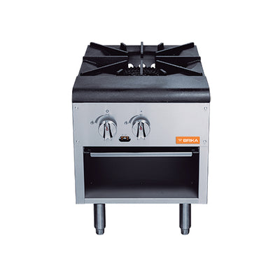 Brika BSP-18 18" Propane Single Burner Stock Pot Range