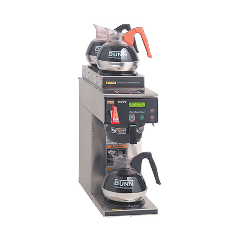 Bunn AXIOM-15-3T Automatic Coffee Brewer With 1 Lower and 2 Upper Warmers