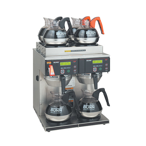 Bunn AXIOM-4/2-TWIN Coffee Brewer With 4 Upper and 2 Lower Warmers