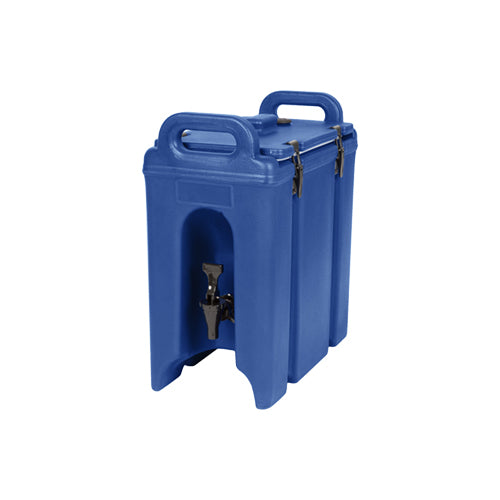 Cambro 100LCD186 Camtainer 1.5 Gallon Navy Blue Insulated Beverage Dispenser