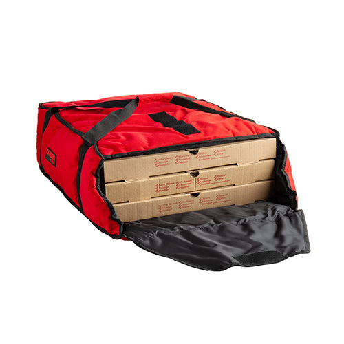 Cambro GBP318521 17 1/2" x 20" Insulated Red Standard Pizza Delivery Bag