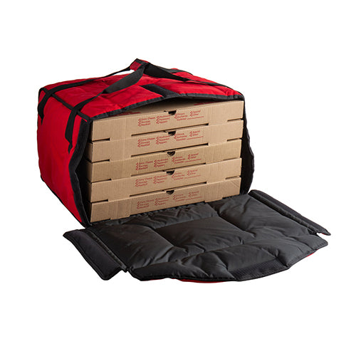 Cambro GBPP518521 19 x 19.2" Insulated Black Premium Pizza Delivery Bag