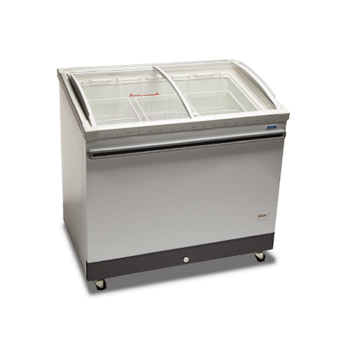 Celcold CATF71 71″ Glass Top Ice Cream Freezer
