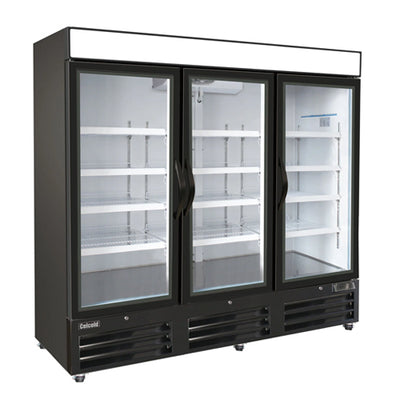 Celcold CF72GDM 1 Door Glass Freezer Merchandiser