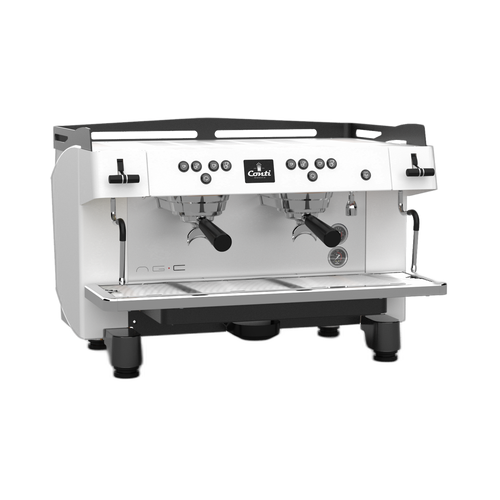 Conti NG-C-TC-2GR-White 2 Group Espresso Machine