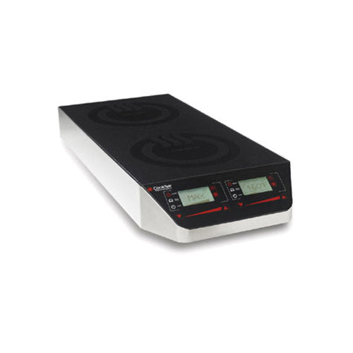 CookTek MC3502FG Countertop 2 Burner Induction Cooker / Range - 240V, 7000W