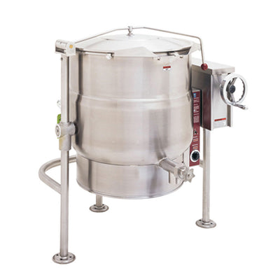 Crown ELT-40 40 Gallon Electric Steam Tilting Kettle - 1Ph, 240V