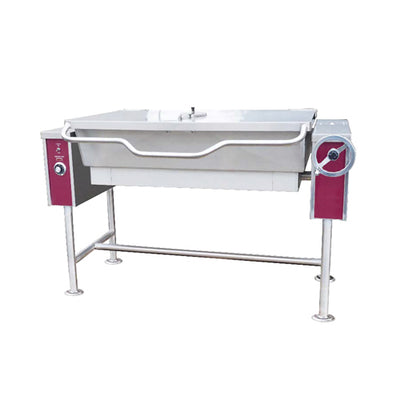 Crown ETS-40 40 Gallon Manual Electric Tilt Skillet - 3Ph, 240V