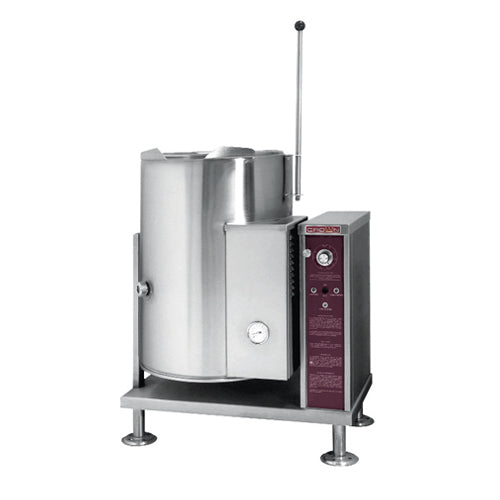 Crown GC-12 12 Gallon Propane Gas Tilting Steam Kettle