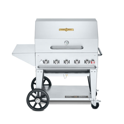 Crown Verity CV-MCB-36PKG 36″ Propane Gas Mobile Outdoor Grill