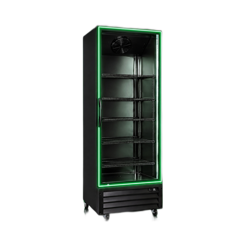 EFI C1-27.5GD-GRN 1 Door Glass Refrigerator Merchandiser