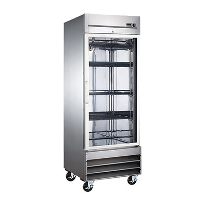 EFI C1-27GDSVCX 1 Door Glass Reach-In-Refrigerator