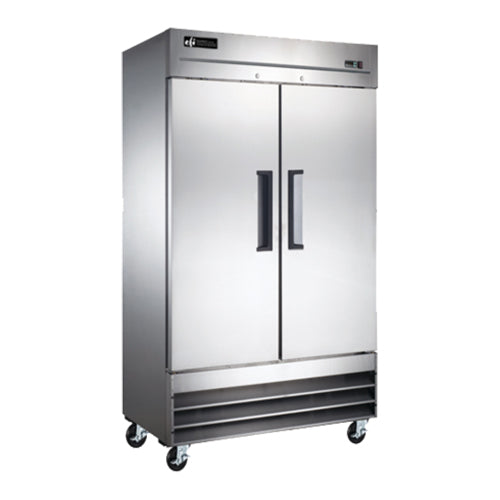 EFI C2-39VCX 39″ 2 Door Solid Reach In Refrigerator
