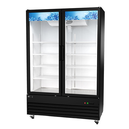 EFI C2-54GDX 2 Door Glass Refrigerator Merchandiser