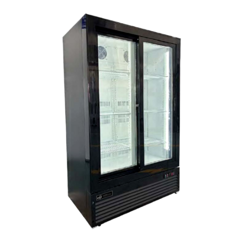 EFI C2S-3656GD 36" 2 Door Sliding Glass Refrigerator Merchandiser