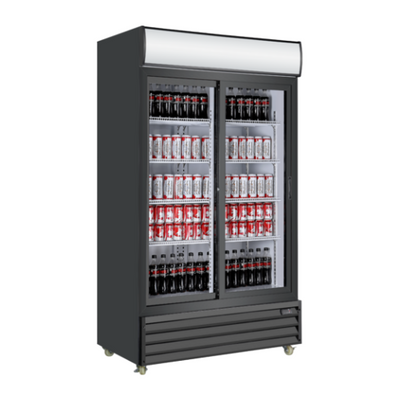 EFI C2S-39GD 39.3" 2 Door Sliding Glass Refrigerator Merchandiser