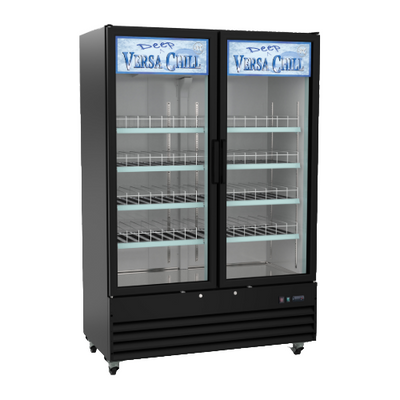 EFI C2Z-54GDVCX 54" 2 Swing Door Glass Refrigerator Merchandiser