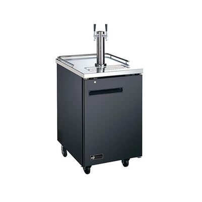 EFI CBBDD1-24CC 24" Beer Dispenser Refrigerator With Single Tab Tower