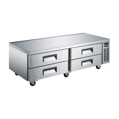 EFI CCB-72VCX 72" 4 Drawer Refrigerated Chef Base