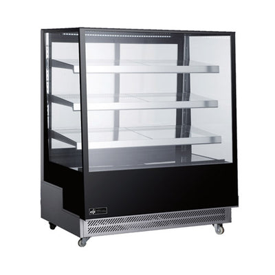 EFI CGSM-4757 48" Straight Glass Floor Refrigerated Bakery Case