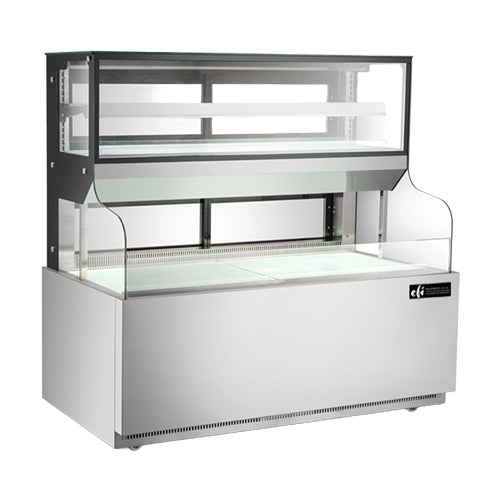 EFI CGOSM-6060 60" Dual Service Open Merchandiser