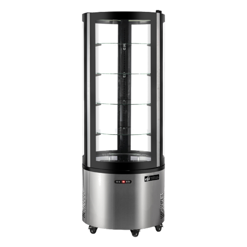 EFI CGRM-2771 27" Round Glass Floor Refrigerated Bakery Case