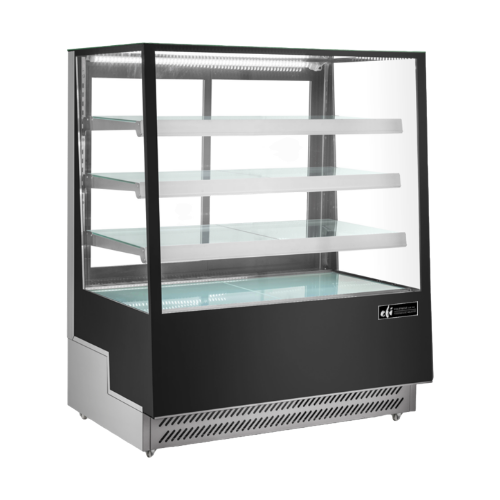 EFI CGSM-6057 59" Straight Glass Floor Refrigerated Bakery Case