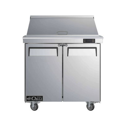 EFI CMDR2-36VC 36" 2 Door Mega Top Refrigerator