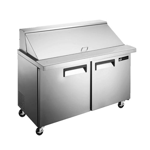 EFI CMDR2-60VCX 60" 2 Door Mega Top Refrigerator