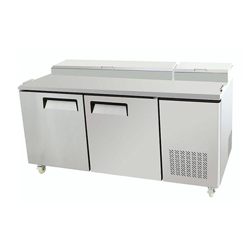 EFI CPDR2-67VC 67" 2 Door Pizza Prep Refrigerator