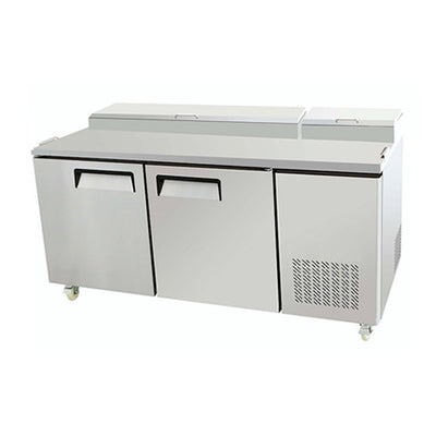 EFI CPDR2-67VC 67" 2 Door Pizza Prep Refrigerator
