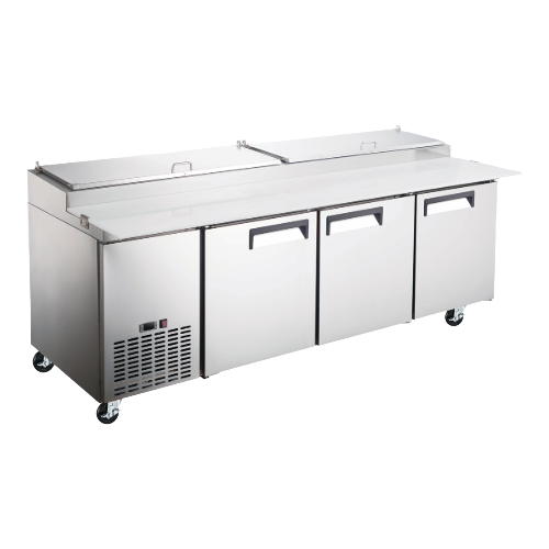 EFI CPDR3-93VCX 93" 3 Door Pizza Prep Refrigerator