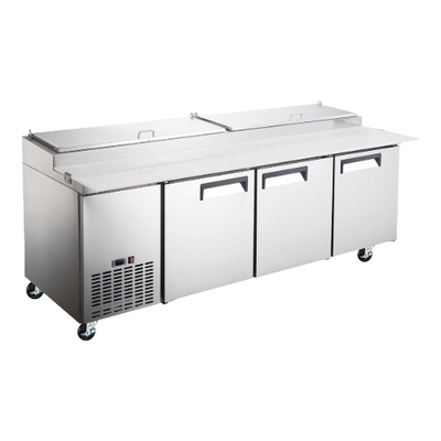 EFI CPDR3-93VCX 93" 3 Door Pizza Prep Refrigerator