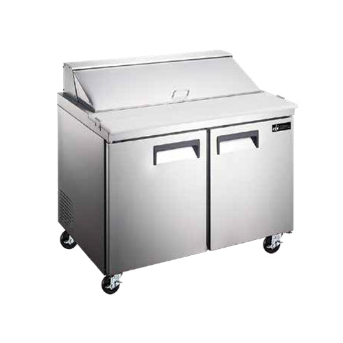 EFI CSDR2-36VCX 36" 2 Door Sandwich Prep Refrigerator