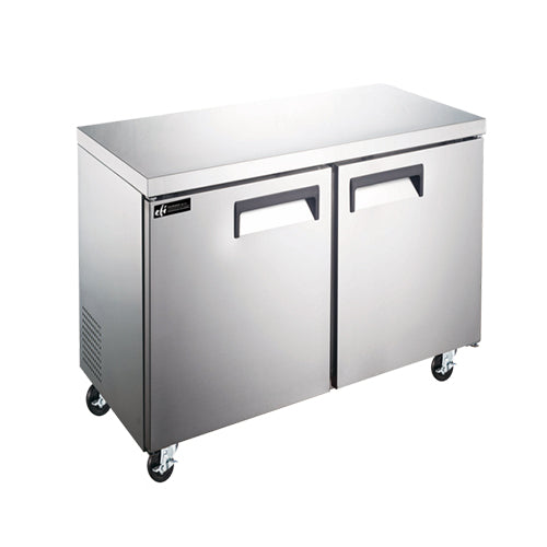 EFI CUDR2-60VCX 60″ 2 Door Undercounter Refrigerator
