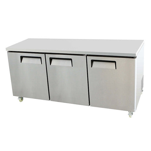 EFI CUDR3-72VC 72″ 3 Door Undercounter Refrigerator