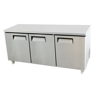 EFI CUDR3-72VC 72″ 3 Door Undercounter Refrigerator