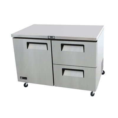 EFI CUDW2-48VC 48″ Undercounter Refrigerator With 1 Door & 2 Drawers