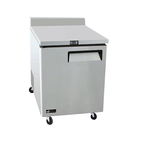 EFI CWDR1-27VCX 27″ 1 Door Worktop Refrigerator