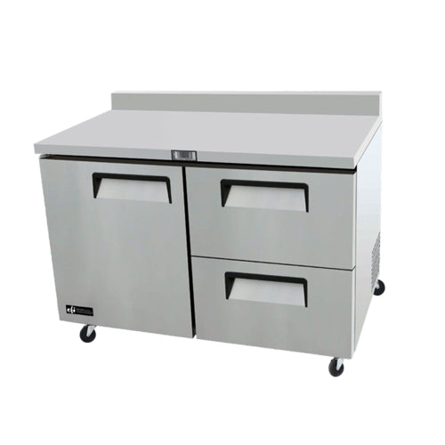 EFI CWDW2-48VC 48″ Worktop Refrigerator With 1 Door & 2 Drawers
