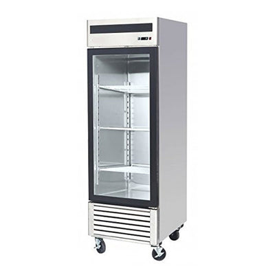 EFI F1-27GDSVC 27″ 1 Door Glass Reach In Freezer