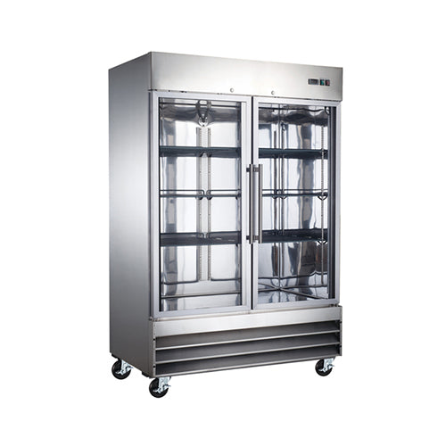 EFI F2-54GDSVCX 2 Door Glass Freezer Merchandiser