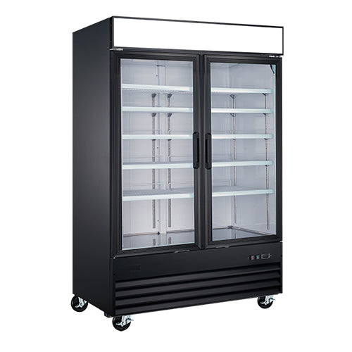 EFI F2-54GDVCX 2 Door Glass Freezer Merchandiser