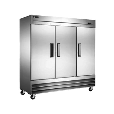EFI F3-82VCX 82″ 3 Door Solid Reach In Freezer
