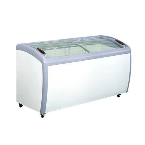 EFI FCCG-60 60″ Curved Glass Top Ice Cream Freezer