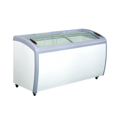 EFI FCCG-60 60″ Curved Glass Top Ice Cream Freezer
