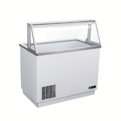 EFI FICDC-47 47" Angle Top Ice Cream Dipping Display