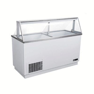 EFI FICDC-68 68" Angle Top Ice Cream Dipping Display