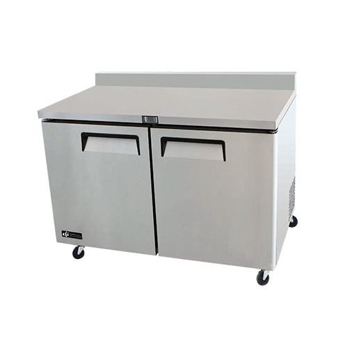 EFI FWDR2-60VCX 60″ 2 Door Worktop Freezer